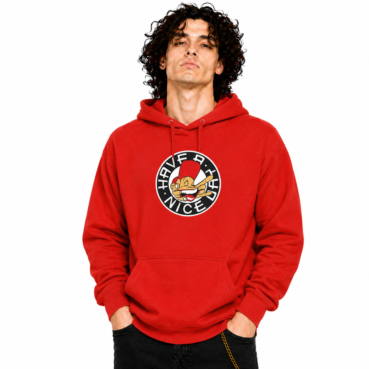 Sam The Man Embroidered Hoodie