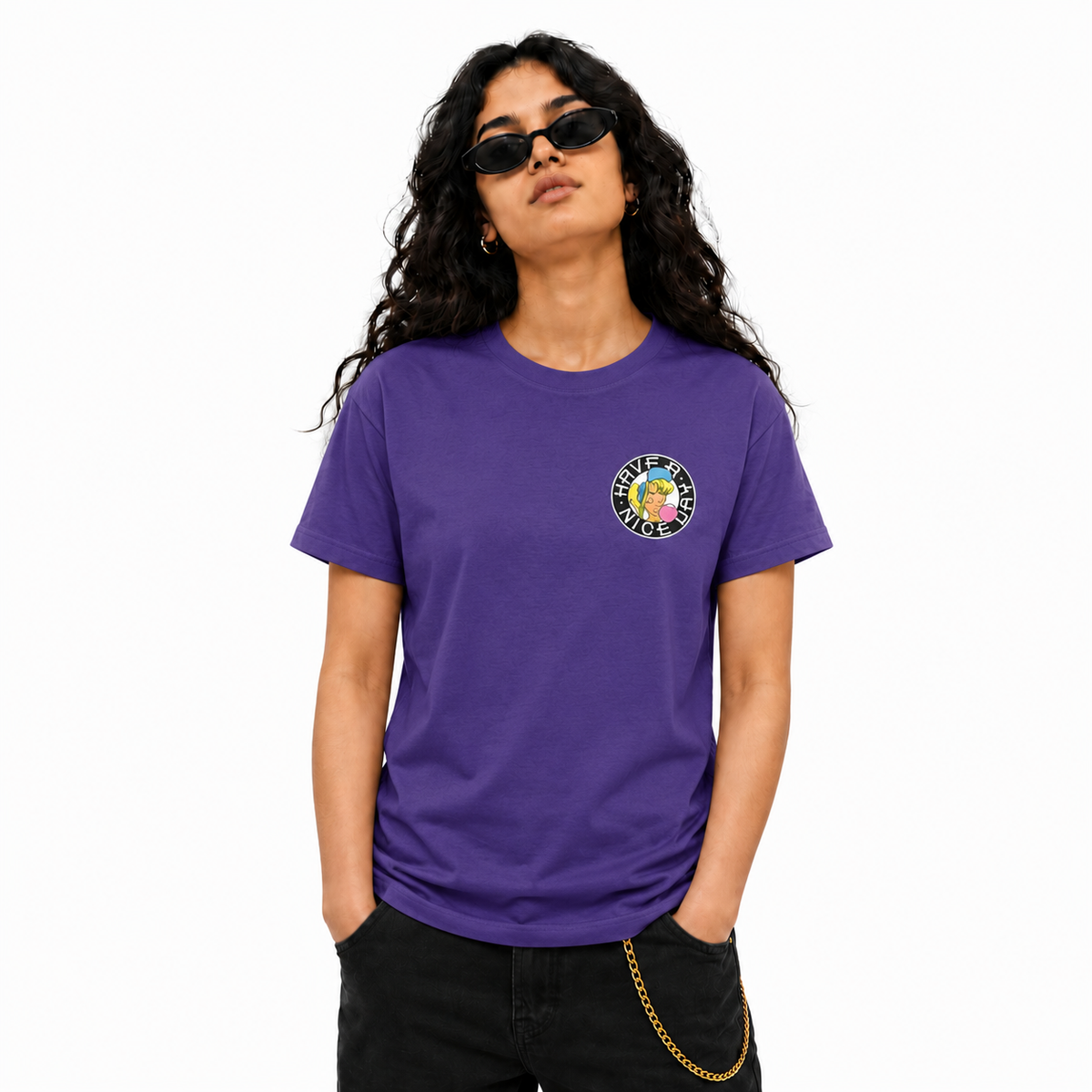 Shurl the Girl Front and Back Print T-Shirt UNISEX