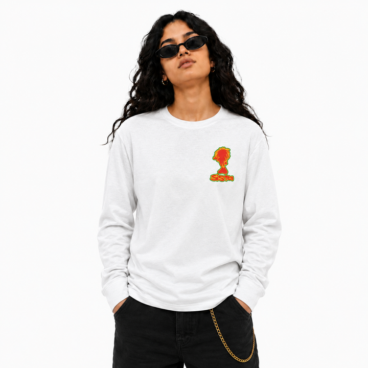 Sista Culture Embroidered Long Sleeve T-Shirt