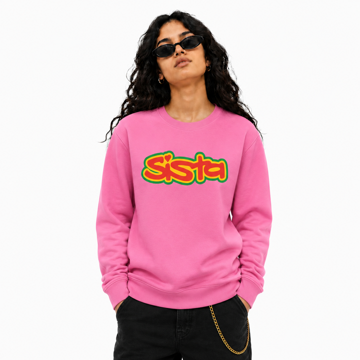 Sista Culture Embroidered Sweatshirt