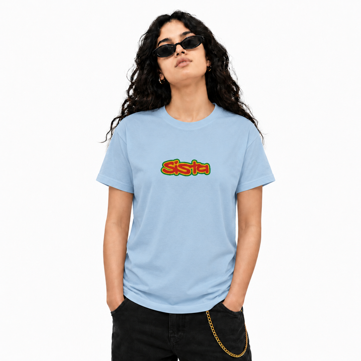 Sista Embroidered large  logo