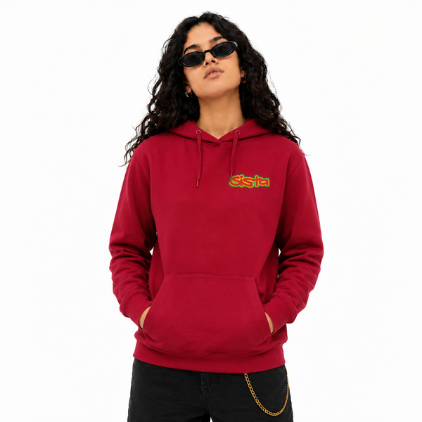 Sista Front Logo Pullover Hood