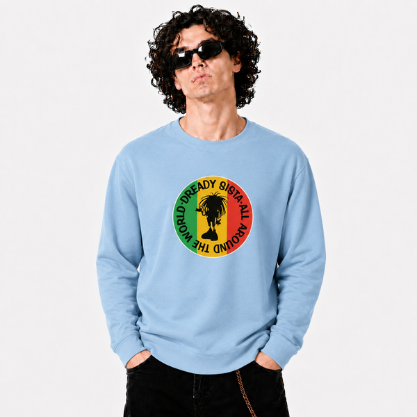 Sista Global Front Print Sweathshirt