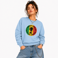 Sista Global Front Print Sweathshirt