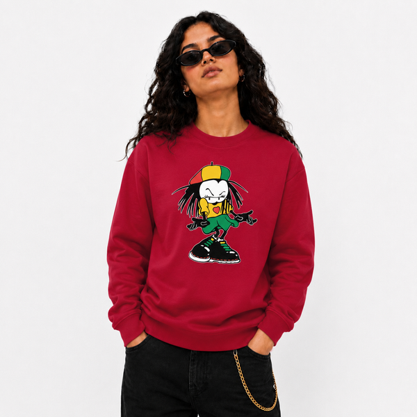 Sista Manners Front Print Sweathshirt