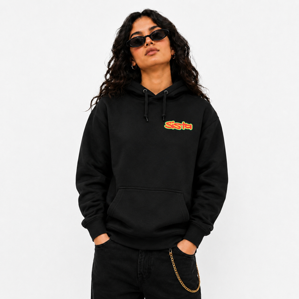 Sista small logo left breast embroidered Hood