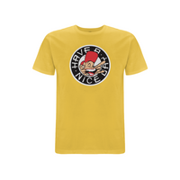 Sam The Man Front Print T-Shirt – Rave inspired 90s streetwear, retro fashion from Have a nice day london store 