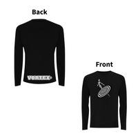 Vortex - ALIENNE Front and back print Organic Longsleeve – Rave inspired 90s streetwear, retro fashion from Have a nice day london store 