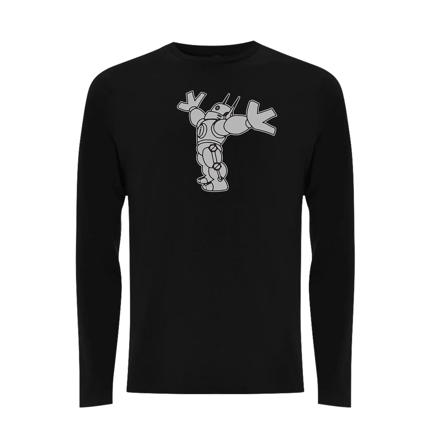 VORTEX -  INFO THE ROBOT Longsleeve T-shirt Grey Edition