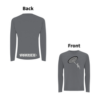 VORTEX - CLOSE ENCOUNTER front and back print Organic Longsleeve – Rave inspired 90s streetwear, retro fashion from Have a nice day london store 
