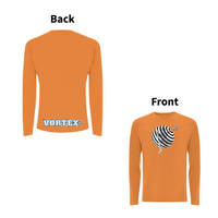 Vortex - TRAPPED front and back print Organic Longsleeve – Rave inspired 90s streetwear, retro fashion from Have a nice day london store 