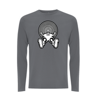 VORTEX -  VORTEX LOGO Organic Longsleeve T-Shirt – Rave inspired 90s streetwear, retro fashion from Have a nice day london store 