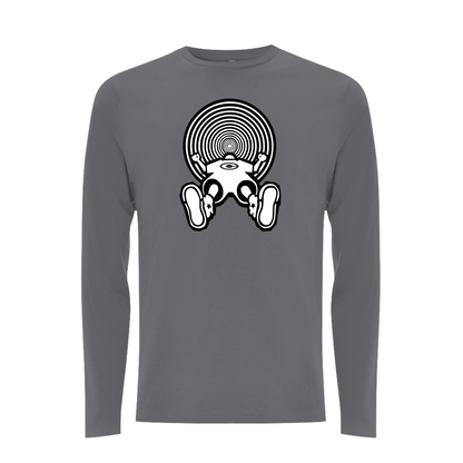 VORTEX -  VORTEX LOGO Organic Longsleeve T-Shirt
