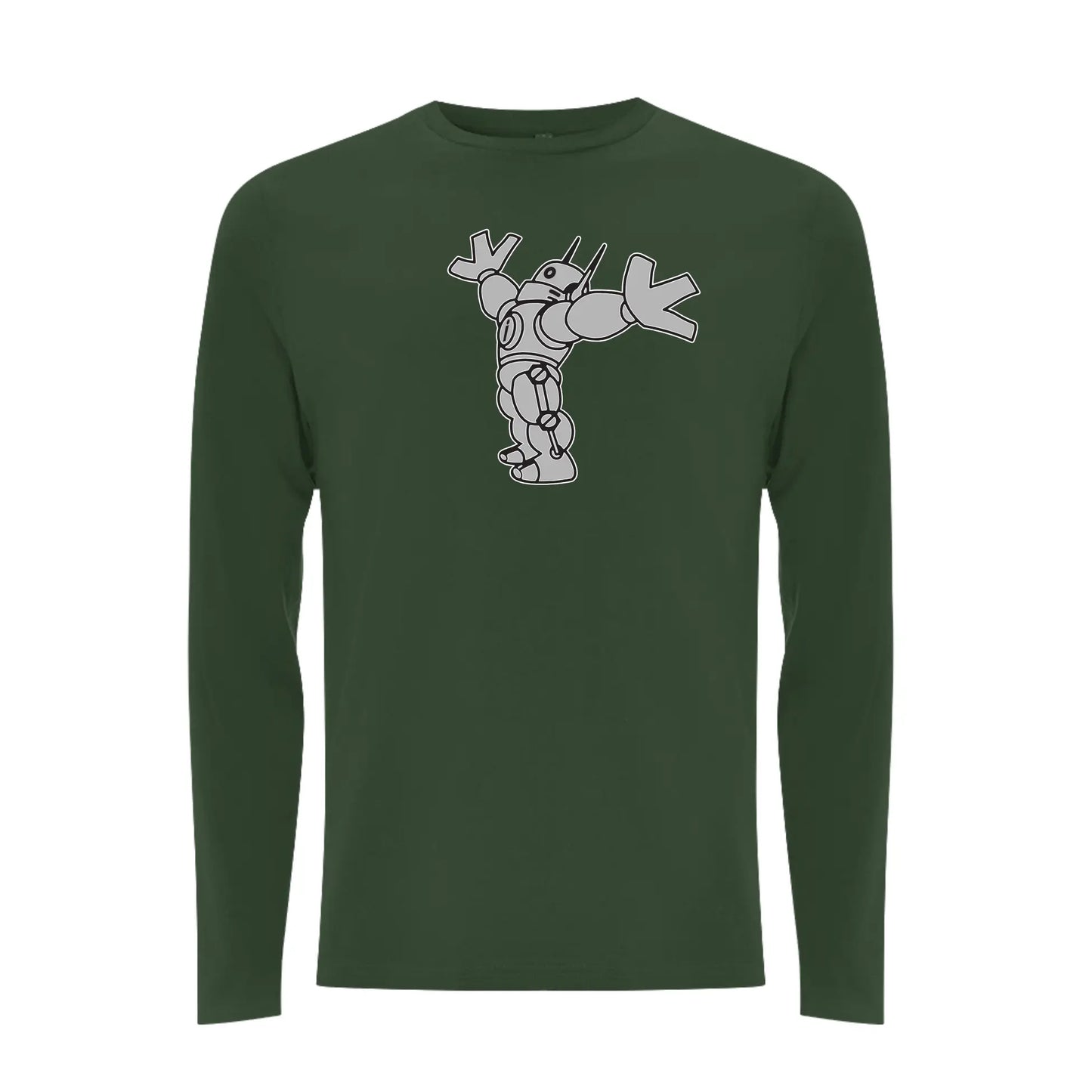 VORTEX -  INFO THE ROBOT Longsleeve T-shirt Grey Edition