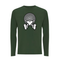 VORTEX -  VORTEX LOGO Organic Longsleeve T-Shirt – Rave inspired 90s streetwear, retro fashion from Have a nice day london store 