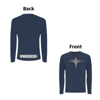 VORTEX - STARGATE front and back print Organic Longsleeve – Rave inspired 90s streetwear, retro fashion from Have a nice day london store 