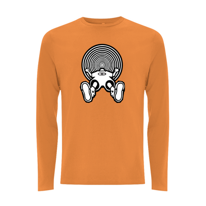VORTEX -  VORTEX LOGO Organic Longsleeve T-Shirt