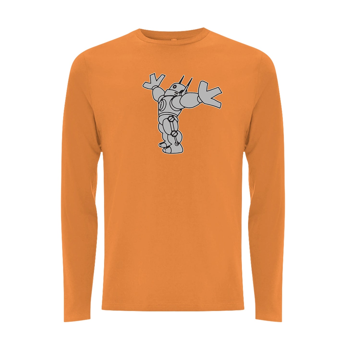 VORTEX -  INFO THE ROBOT Longsleeve T-shirt Grey Edition