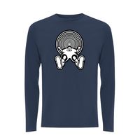 VORTEX -  VORTEX LOGO Organic Longsleeve T-Shirt – Rave inspired 90s streetwear, retro fashion from Have a nice day london store 