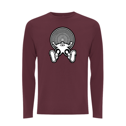 VORTEX -  VORTEX LOGO Organic Longsleeve T-Shirt