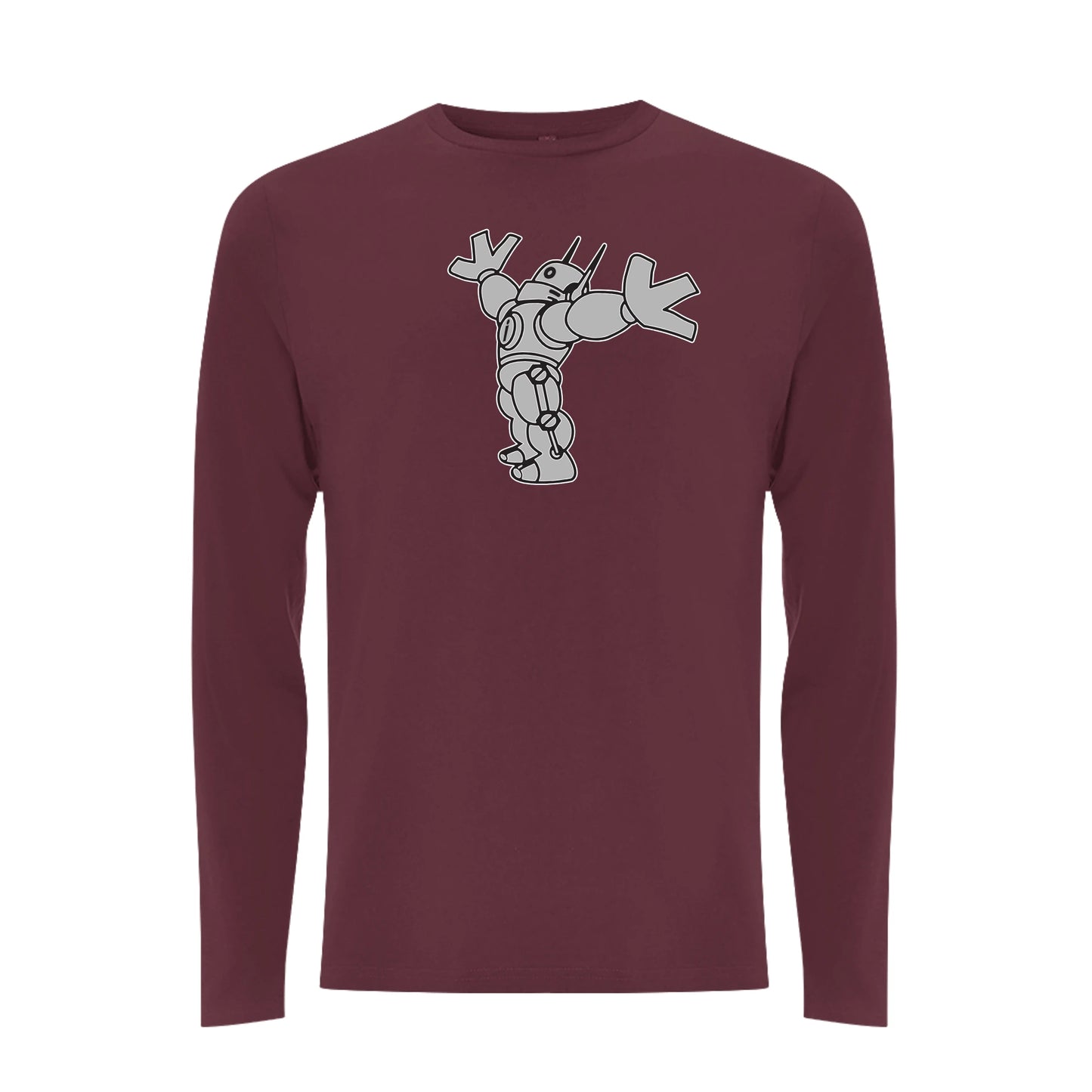 VORTEX -  INFO THE ROBOT Longsleeve T-shirt Grey Edition