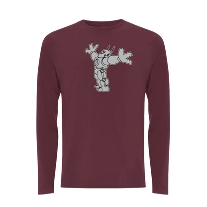 VORTEX -  INFO THE ROBOT Longsleeve T-shirt Grey Edition