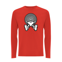 VORTEX -  VORTEX LOGO Organic Longsleeve T-Shirt – Rave inspired 90s streetwear, retro fashion from Have a nice day london store 