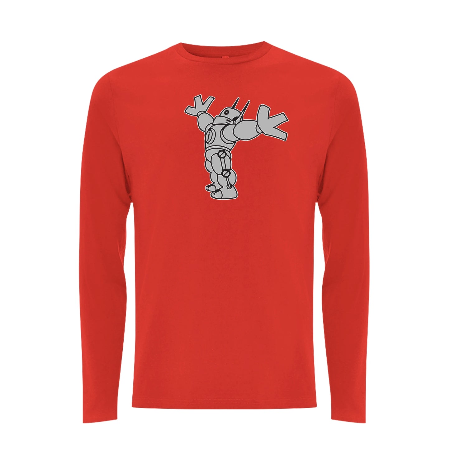 VORTEX -  INFO THE ROBOT Longsleeve T-shirt Grey Edition