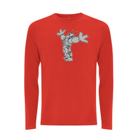VORTEX -  INFO THE ROBOT Longsleeve T-shirt Grey Edition