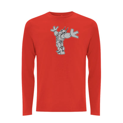 VORTEX -  INFO THE ROBOT Longsleeve T-shirt Grey Edition