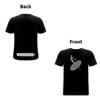 VORTEX -  ALIENNE front and back print organic T-Shirt – Rave inspired 90s streetwear, retro fashion from Have a nice day london store 