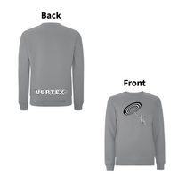 VORTEX - CLOSE ENCOUNTER front and back print Organic Sweatshirt – Rave inspired 90s streetwear, retro fashion from Have a nice day london store 