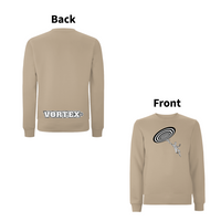VORTEX - CLOSE ENCOUNTER front and back print Organic Sweatshirt – Rave inspired 90s streetwear, retro fashion from Have a nice day london store 