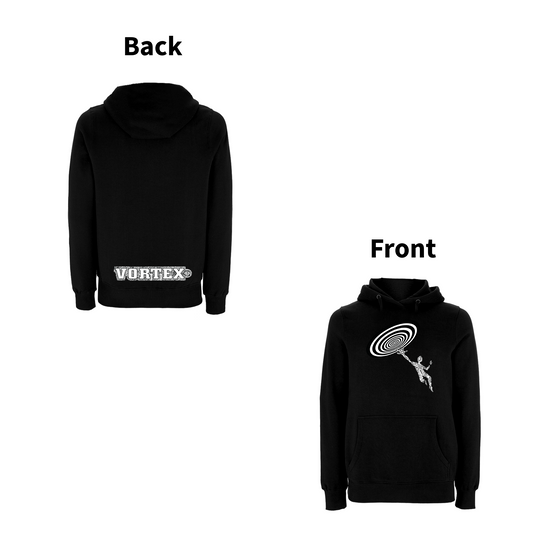 VORTEX - CLOSE ENCOUNTER front and back print Organic Hoodie