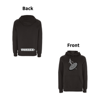 VORTEX - ALIENNE front and back print Organic Hoodie – Rave inspired 90s streetwear, retro fashion from Have a nice day london store 