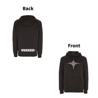 VORTEX - STARGATE front and back print Organic Hoodie – Rave inspired 90s streetwear, retro fashion from Have a nice day london store 