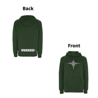VORTEX - STARGATE front and back print Organic Hoodie – Rave inspired 90s streetwear, retro fashion from Have a nice day london store 