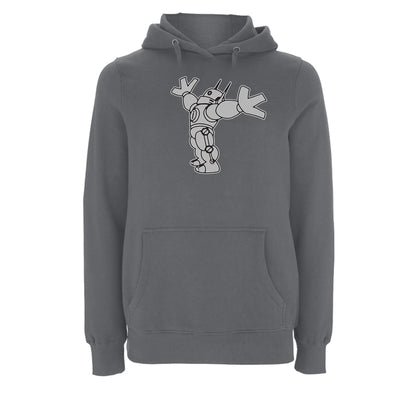 VORTEX - INFO THE ROBOT Hoodie Grey Edition