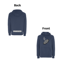 VORTEX - ALIENNE front and back print Organic Hoodie – Rave inspired 90s streetwear, retro fashion from Have a nice day london store 