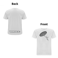 VORTEX - CLOSE ENCOUNTER front and back print organic T-Shirt – Rave inspired 90s streetwear, retro fashion from Have a nice day london store 