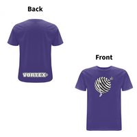 Vortex - TRAPPED front and back print Organic T-Shirt – Rave inspired 90s streetwear, retro fashion from Have a nice day london store 