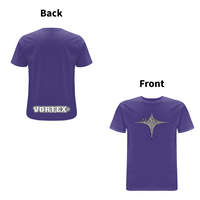 VORTEX -  STARGATE front and back print Organic T-Shirt – Rave inspired 90s streetwear, retro fashion from Have a nice day london store 
