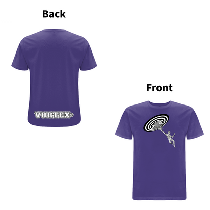 VORTEX - CLOSE ENCOUNTER front and back print organic T-Shirt