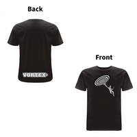 VORTEX - CLOSE ENCOUNTER front and back print organic T-Shirt – Rave inspired 90s streetwear, retro fashion from Have a nice day london store 