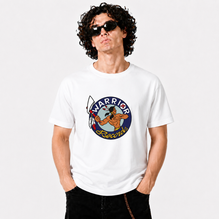 Warrior Records Front Print T-Shirt