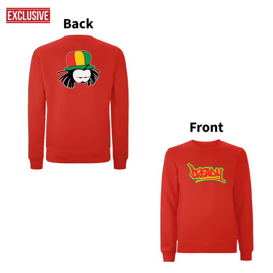 Dready Exclusive 90's Front and Back Print Sweatshirt
