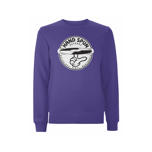 Handspun Records Front Print Sweatshirt