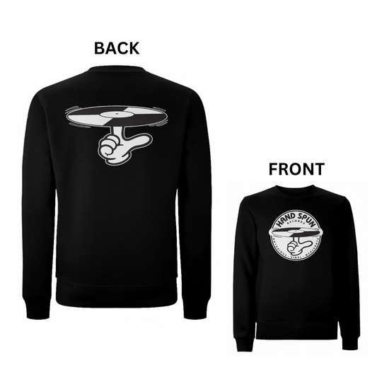 Handspun Records Front and Back Print Sweatshirt