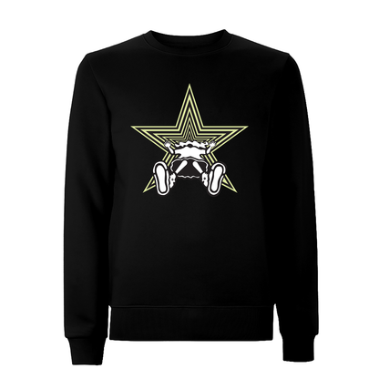 Vortex Skirt Front Print Sweatshirt