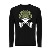 Vortex Glow Front Print Long Sleeves – Rave inspired 90s streetwear, retro fashion from Have a nice day london store 